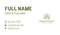 Landscaper Shovel Plant Business Card Design