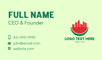 Infrastructure Business Card example 3