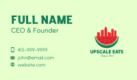 Watermelon City  Business Card Image Preview