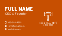 Fixtures Business Card example 2