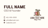 Coffee Farming Business Card example 1