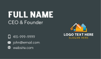 Excavation Mountain Construction Business Card