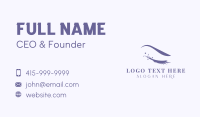 Eyelash Perm Business Card example 4