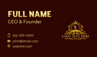 Crown Shield Royal Business Card