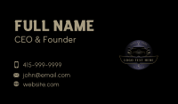 Luxurious Car Mechanic Business Card Design