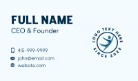 Chiropractor Spine Healthcare  Business Card