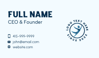 Physical Therapy Business Card example 4