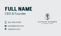Construction Equipment Business Card example 2