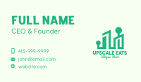 Green Eco City Business Card Image Preview