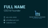 Comb Dog Grooming Business Card