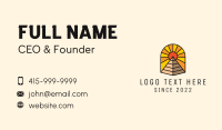 Sun Pyramid Tourism  Business Card