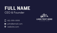 Mountain Heavy Machinery Business Card Design