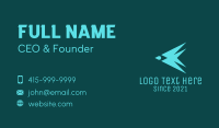 Blue Bird Delivery  Business Card Design