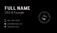 Koi Fish Aquarium Business Card Design