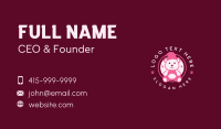 Teddy Bear Stuffed Toy Business Card