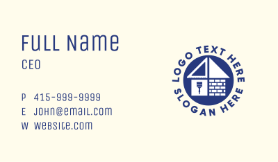 House Handyman Builder Business Card Image Preview