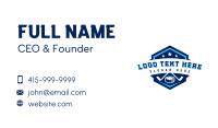 Ice Hockey League Varsity Business Card