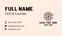 Ethnic Business Card example 4