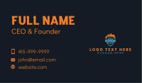 Fire Ice Shield  Business Card