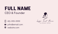 Hair Business Card example 4