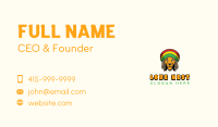 Lion Dreadlocks Rastafari Business Card Image Preview