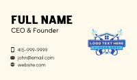 Pressure Wash Business Card example 4