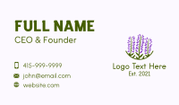 Scented Oil Business Card example 1