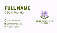 Droplet Business Card example 3