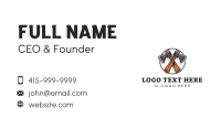 Axe Tool Lumberjack Business Card