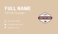 Coffee Bean Cup Cafe Business Card Design