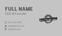 Urban Brush Wordmark Business Card