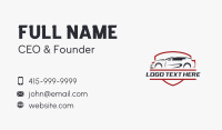 Automobile Car Racing Business Card