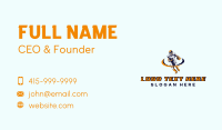 Football Sports Player Business Card