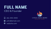 Hot & Cold Temperature Business Card
