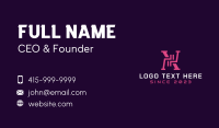 Hacking Business Card example 1