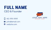 Connecticut Pizza Food Business Card