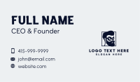 Handsome Guy Character Business Card
