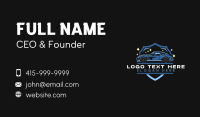 Garage Automotive Detailing Business Card