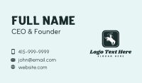 Saddle Business Card example 2