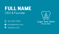 Rocket Dentist Clinic  Business Card