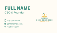 Castle Book Author Business Card