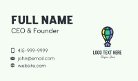 Air Balloon Business Card example 4