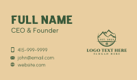 Adventurer Business Card example 4