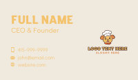 Chef Puppy Dog Business Card