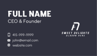 Team Organization Brand Letter A Business Card