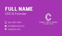 Stock Holder Business Card example 3