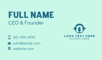 Commentator Business Card example 2