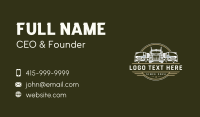 Delivery Truck Transport Business Card