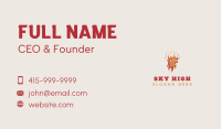Flame Chicken Barbecue Business Card