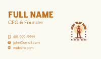 Cowboy Desert Saloon Business Card